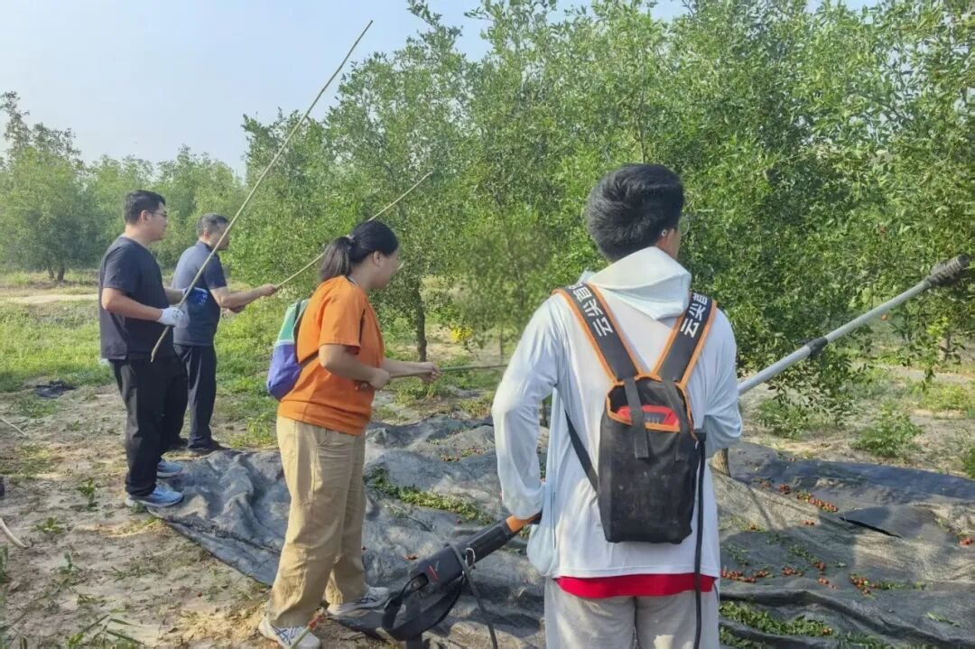 考察师生参观调研